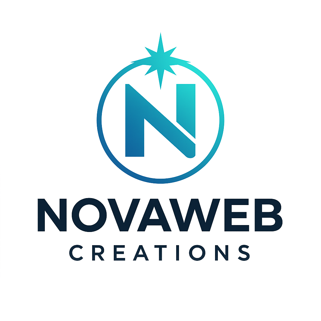 NovaWeb Creations - Modern Web Design Logo